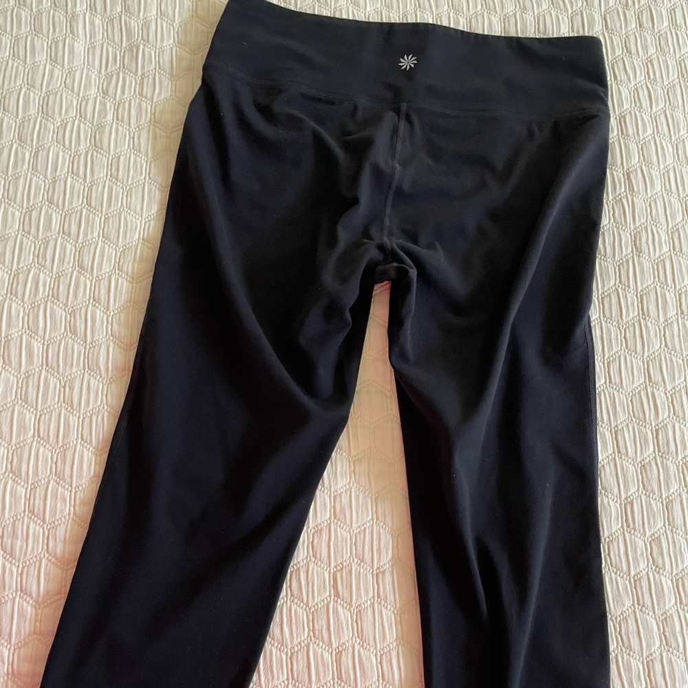 Athleta Leggings - Black, Capri, Large
